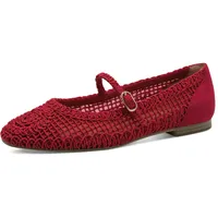 TAMARIS Ballerina Damen Elegant rot,EU 39