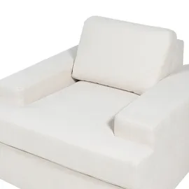 Beliani Sofa Set 4-Sitzer ALLA Stoff Hellbeige