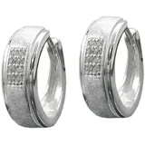GALLAY Creolen Gallay Silber 925 14x5mm