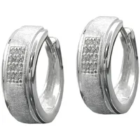 GALLAY Creolen Gallay Silber 925 14x5mm