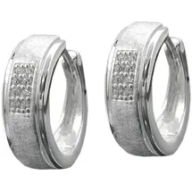 GALLAY Creolen Gallay Silber 925 14x5mm