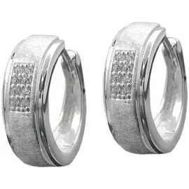GALLAY Creolen Gallay Silber 925 14x5mm