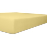 Kneer Easy-Stretch Jersey Spannbetttuch Farbe:12 Creme;Größe:120x200-130x220 cm