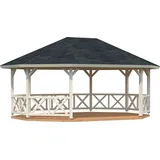 Palmako Betty 6,15 x 4,65 m Natur
