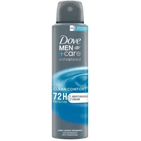 Dove Men plus Care advanced Clean Comfort Antitranspirant Spray 6 x 150 ml