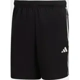 Train Essentials Piqué 3-Streifen Trainingsshorts - Black / White - S