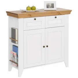 OTTO home Skandinavia 100 x 95 x 38 cm Gelb / Weiß
