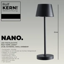 rolf kern Club Nano Schwarz
