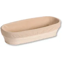 KESPER Gärkörbchen, Material: Rattan, Textilfutter (abnehmbar), Maße: 35,5 x 15,5 x 9 cm, Farbe: Natur | 19633