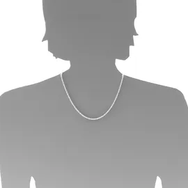 Ostsee-Schmuck Kette Singapur 1,8 mm Silber