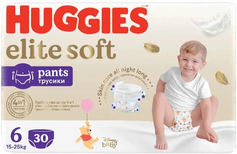 Huggies Extra Care Pants Size 6 Einweg-Windelhöschen 15-25 kg 30 St.