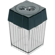 Alco Doppelspitzdose 3015-11 quadratisch Schwarz