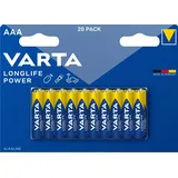 Varta Longlife Power Micro AAA, 20er-Pack (04903-121-420)