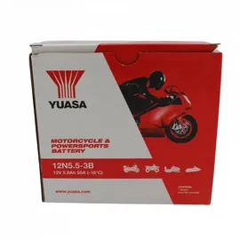 YUASA 12N5.5-3B -Y- BATTERIE ohne Säurepack,