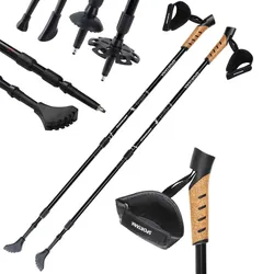 Nordic Walking Stöcke Grau