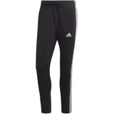 Adidas Herren Essentials Single Jogginghosen, Black/White, M