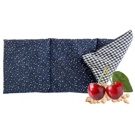 Dr. Berger 3-Kammer-Kirschkernkissen Tupfendruck Blau 50 x 20 cm 1 St