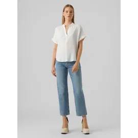 Vero Moda Top Casual Splitneck Weiß L