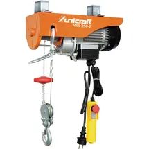 Unicraft Seilzug Metall 250 kg orange