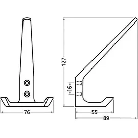 Hermeta Huthaken 0032 89 mm x 127 mm