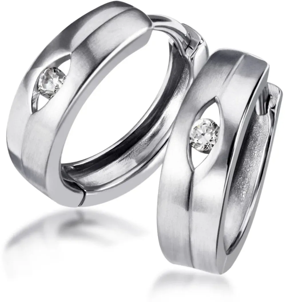 Paar Creolen GOLDMAID, silber (silberfarben), Ohrringe, Damen, Silber 925 (Sterlingsilber)