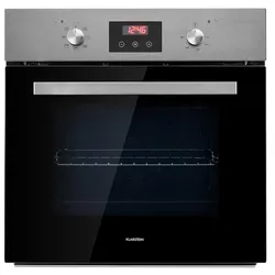 Klarstein Kalahari Elektrischer Einbaubackofen 2300W 7 Funktionen schwarz Edelstahl