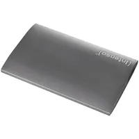 Intenso Portable Premium Edition SSD 1TB Extern USB 3.2 externe SSD (1 TB) 320 MB/S Lesegeschwindigkeit, 100 MB/S Schreibgeschwindigkeit, Aluminiumgehäuse, USB 3.2 Gen 1, Red Dot Design Award