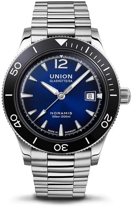 Union Glashütte Herrenuhr Noramis D0129071104702 - silber