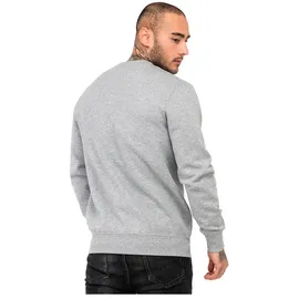 Lonsdale Rundhalspullover grau XL