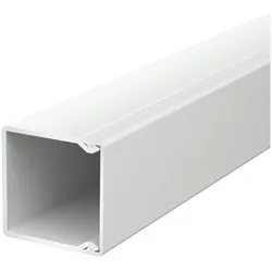2m OBO WDK40040LGR Wand-u.Deckenkanal m.Bodenlochung 40x40x2000 PVC 6027016