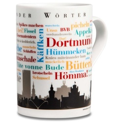 Deine Wörter Tasse Kaffeebecher Dortmunder Wörter, Porzellan