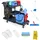 Hypafol Putzwagen mit 100l Leinensack und 2x 18l & 4x 5l Eimern