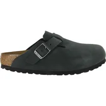Birkenstock Boston Nubukleder geölt schwarz 38