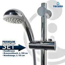 tecuro ew-easy-65 1-strahlig Chrom 150 cm