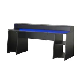 Forte Tezaur 5B Gaming Desk mit RGB-Beleuchtung