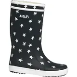 Aigle Unisex Kinder Lolly Pop Play2 Gummistiefel, Mehrfarbig Navy Star, 32