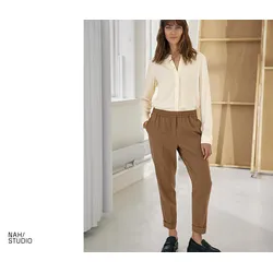 Nah/Studio Wollhose - nachhaltige Merinowolle - Gr. 38 - braun