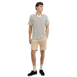 JACK & JONES Chino Shorts Fury in beigem Dune-XXL