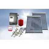 Solaranlage Solarpaket Solarthermie Warmwasser Heizung Röhrenkollektor 13,74m2