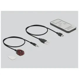 DeLock S/PDIF TOSLINK Switch 3 x Desktop