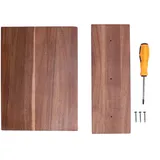 Messerblock Ohne Messer Magnetisch, Universal Magnet Messerhalter, Doppelseitiger Messerbrett mit Extra Starkem Magnet, für Utensilien Küche Werkzeuge Organisierte und Aufgeräumte