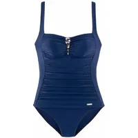 LASCANA Badeanzug Damen Blau 42 Cup D
