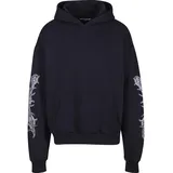 Upscale by Mister Tee God Loyalty Love Ultra Heavy Oversize Kapuzenpullover Black XS