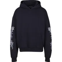 Upscale by Mister Tee God Loyalty Love Ultra Heavy Oversize Kapuzenpullover Black XS