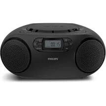Philips TAZ2000B/10 (FM, Bluetooth), Radio, Schwarz, Tragbarer CD-Player