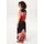 Aniston CASUAL Sommerkleid Geblümt Schwarz/Rot/Weiß/Pink/Apricot 46