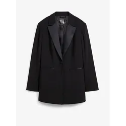bonprix Smoking-Blazer, schwarz, 40