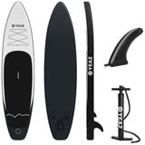 YEAZ Inflatable SUP-Board NALANI - EXOTRACE - sup board, Inflatable SUP Board, (Set), inkl. Zubehör wie Finne und Handpumpe weiß