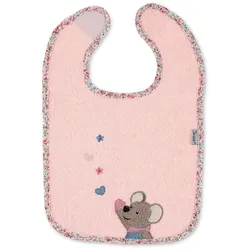 Lätzchen STERNTALER "Klettlätzchen, Mabel Frottee, zartrosa", Baby, rosa (zartrosa), Baumwolle, Lätzchen
