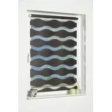 K-HOME Klemmfix Doppelrollo Welle 100 x 150 cm anthrazit